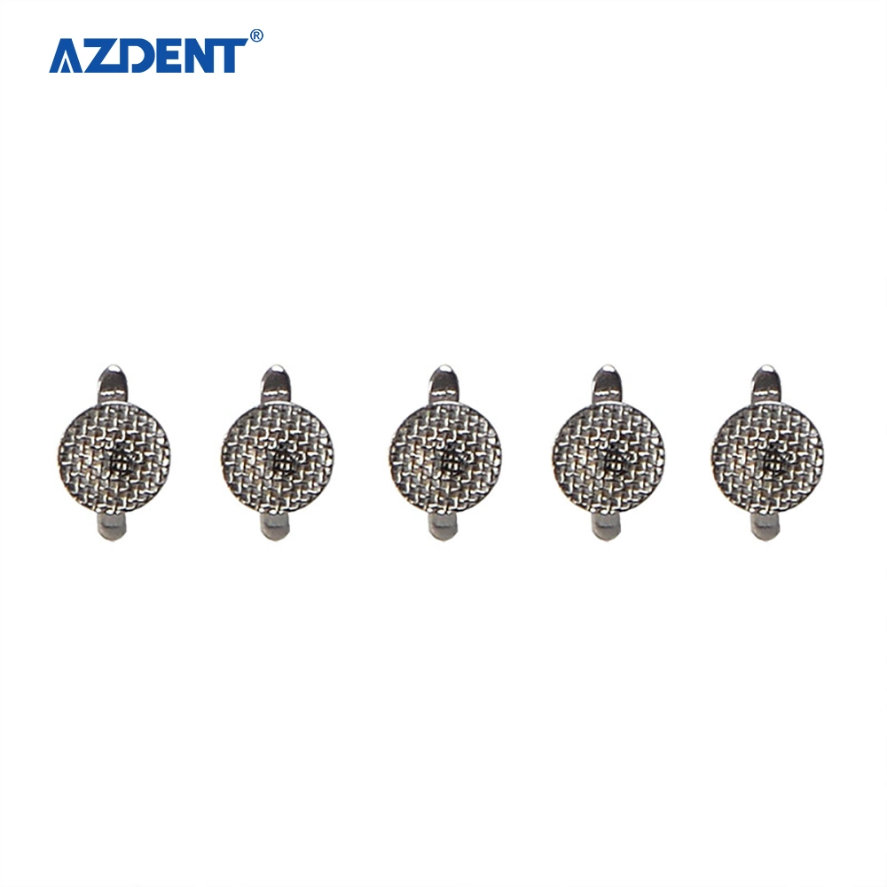 Azdent Dental Bondable Type Ortho Lingual Buttons with Cleat Double Wing