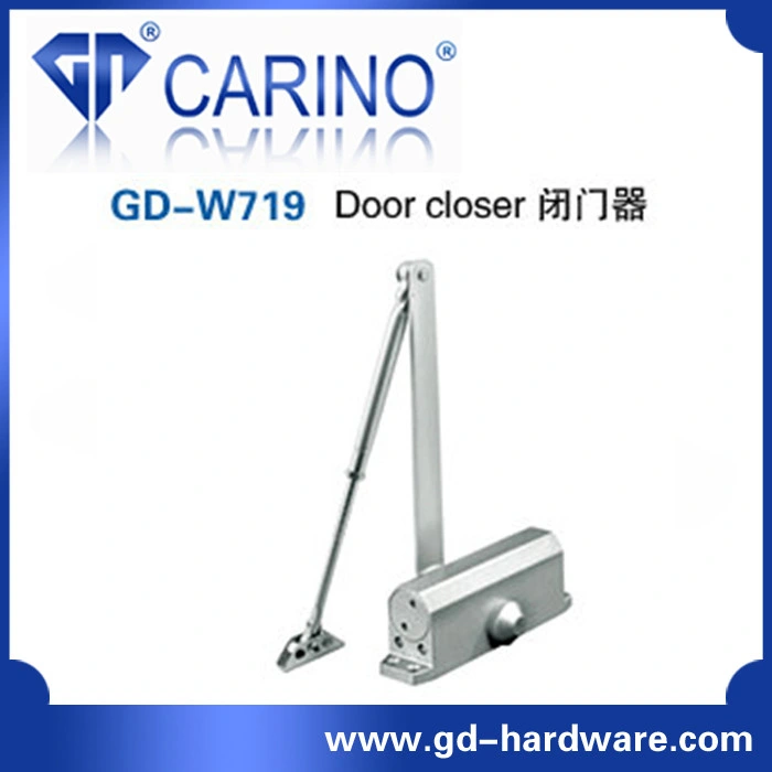 W719 Listed Medium Heavy Duty Adjustable Automatic Door Closer