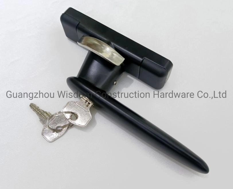 Good Safety Window Lock with Key Crescent Design for Aluminum Sliding Windows and Doors Children Safety Crescent Lock