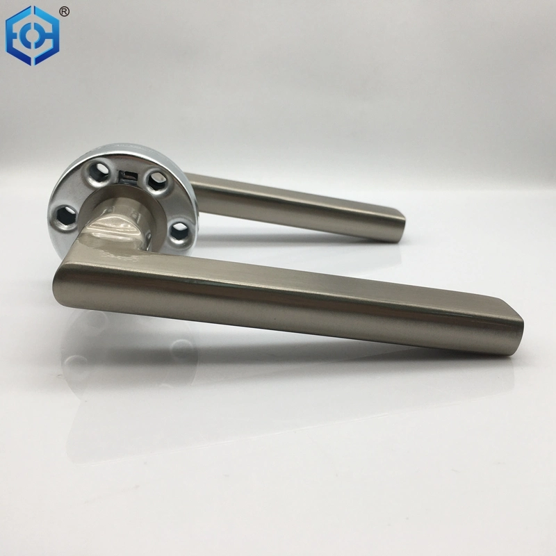 Stainless Steel Bathroom Swing Double Sided Long Plate Type Door Handle Lock