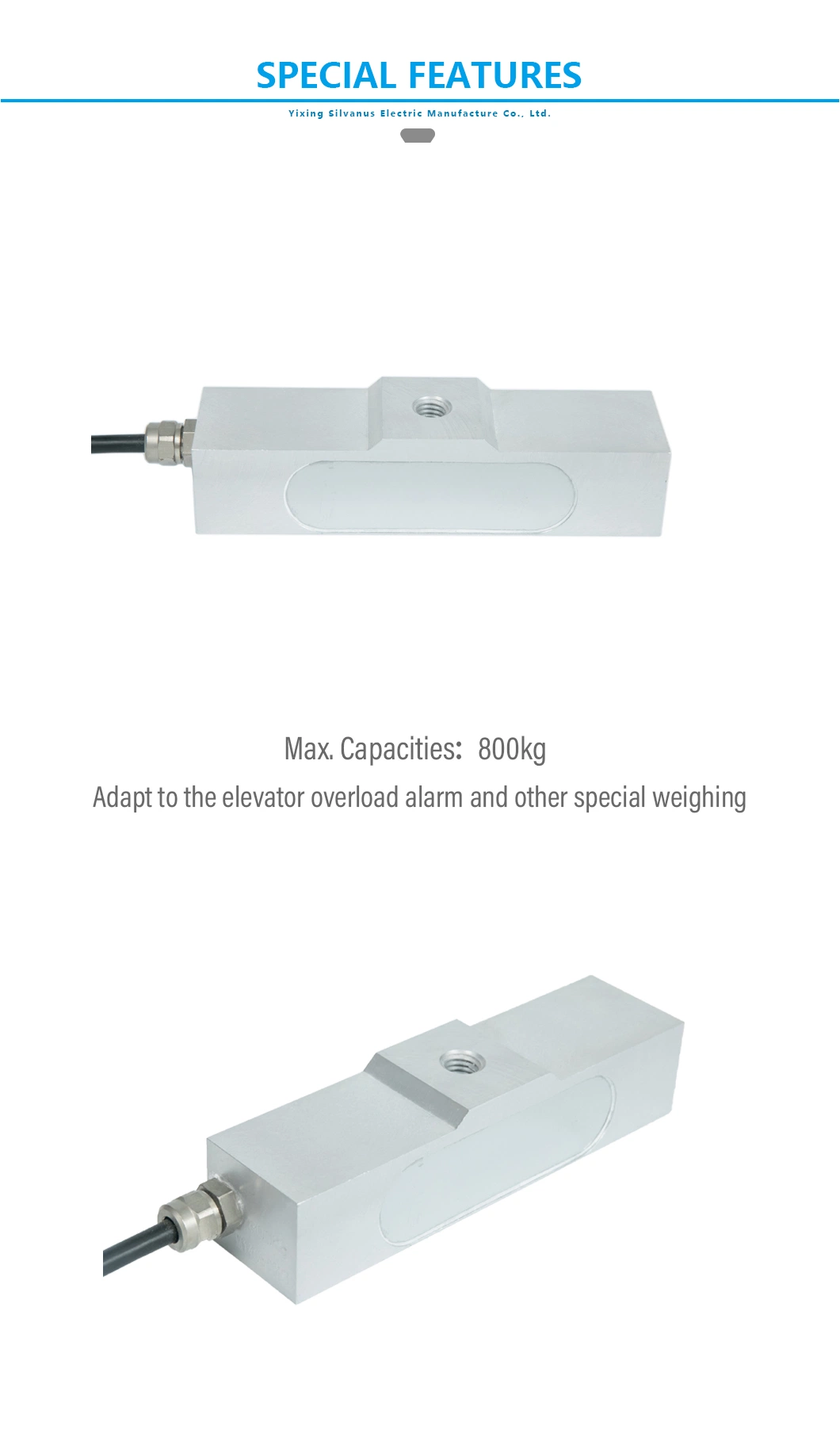 800kg Elevator Load Cell Weight Overload Limiter
