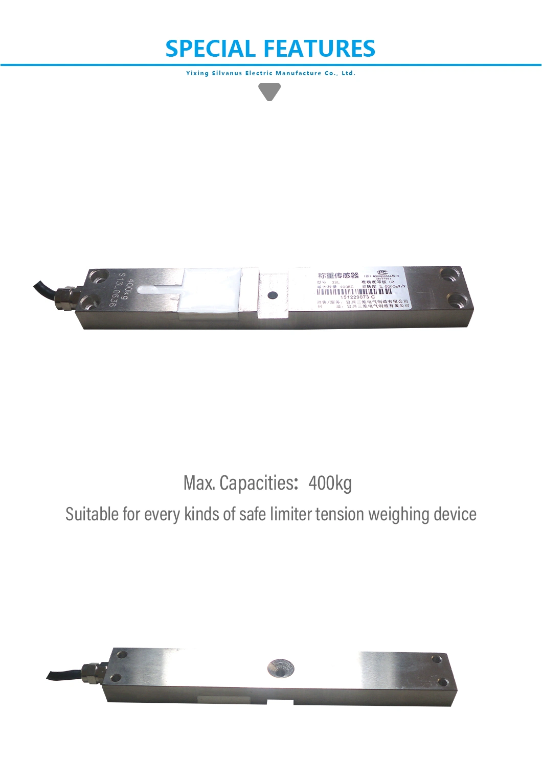 Manufacture Whole Overload Limiter CXA 400kg For Weighing Limiter