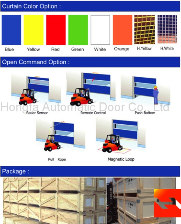 Professional Industrial Motor High Speed Door (HFF-1000)