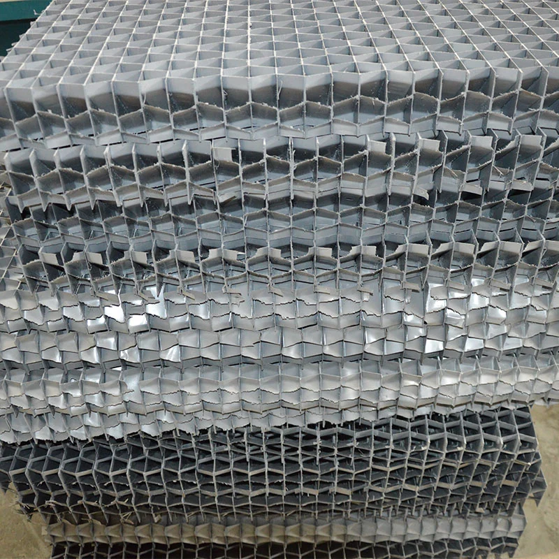 Round Cooling Tower Fill Cooling Tower Filling Material PVC Cooling Tower Fill Blocks