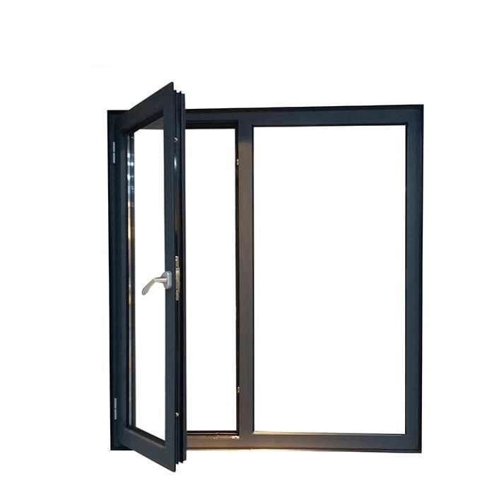 America Standard Nfrc Certification Aluminium Clad Wood French Grill Design Double Glass Energy Efficient Crank and Push out Casement Windows