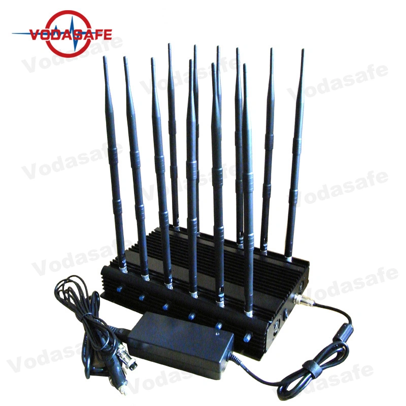 Examination Room Fixed Installation Mobile Phone Signal Jammer with RC 315 / 433 / 868MHz Mobile Signal Blocker