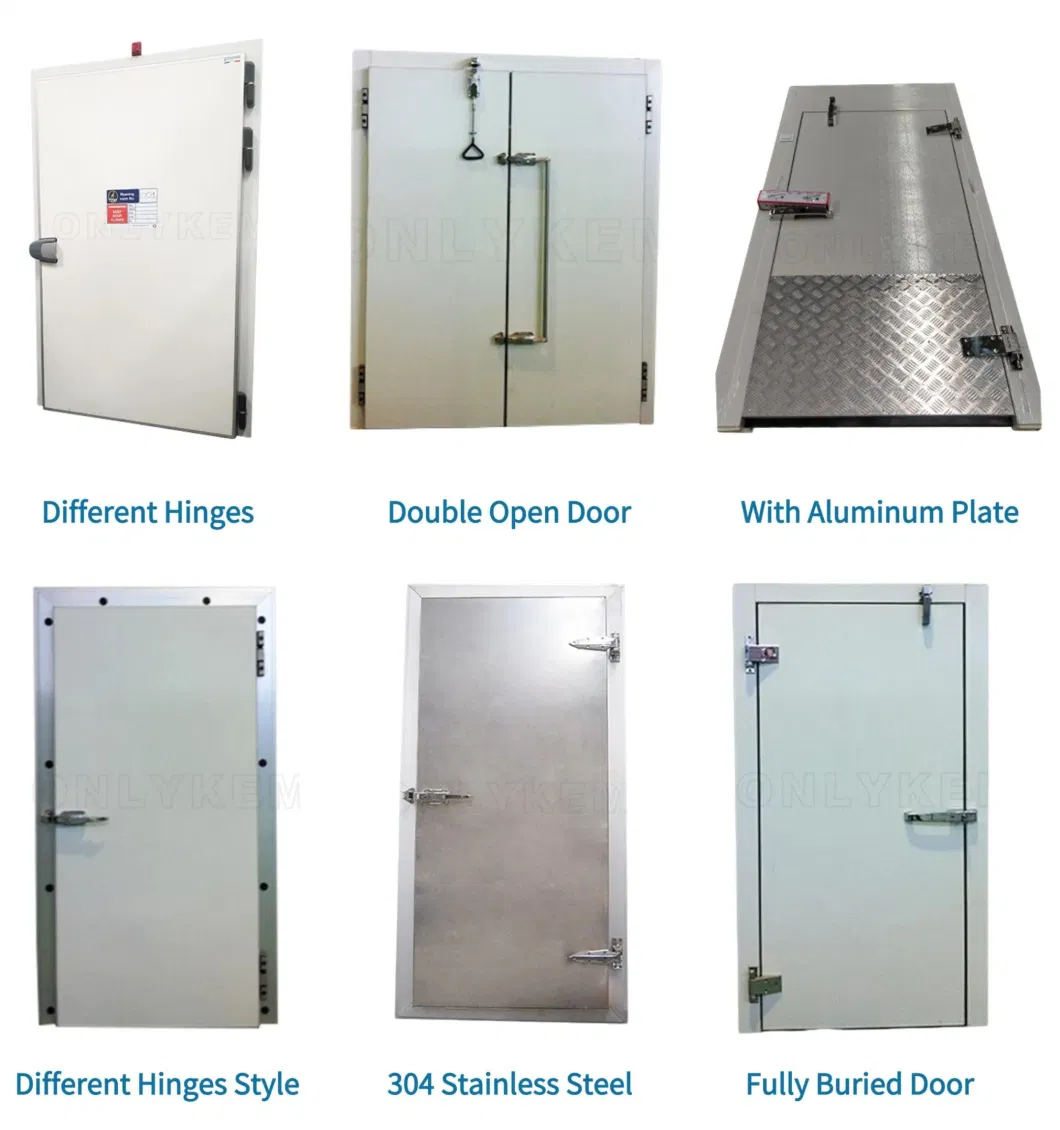 Refrigeration Equipment Cold/Insulated Hinged Doors for Cold Rooms with Cam-Lock