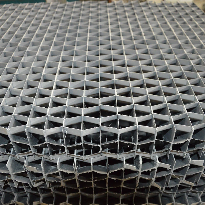 Round Cooling Tower Fill Cooling Tower Filling Material PVC Cooling Tower Fill Blocks