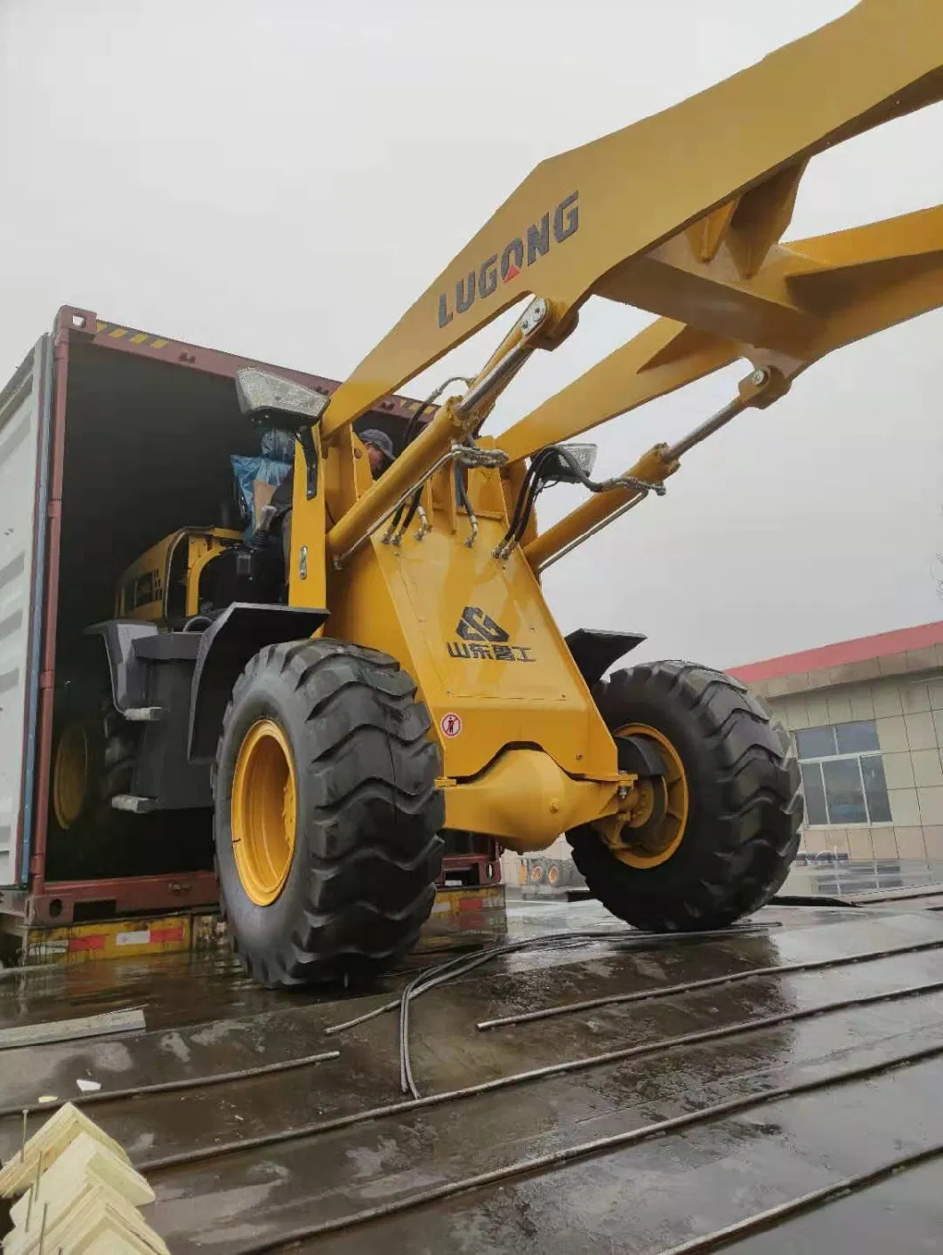 Lugong Mini Wheel Loader T930 Capacity 1800kg Front End Loader for Sale