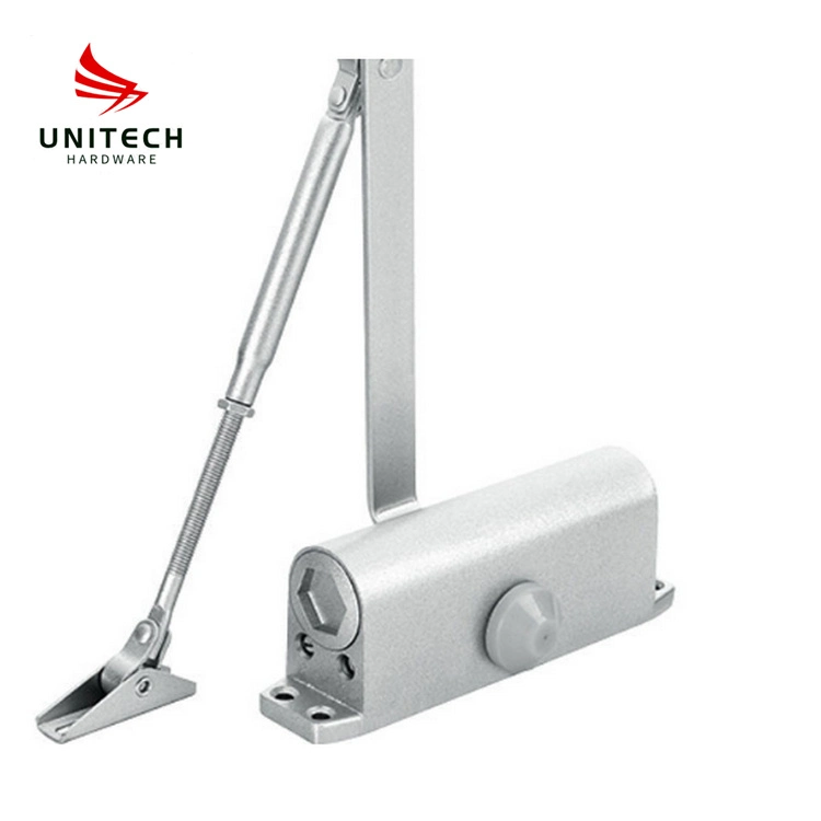 Middle Size Square Shape Aluminum Alloy Door Closer Door Fitting Hinge