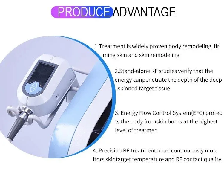 Salon Use Body Shaping RF Skin Tightening Face Lifting Machine RF Anti Wrinkle Machine