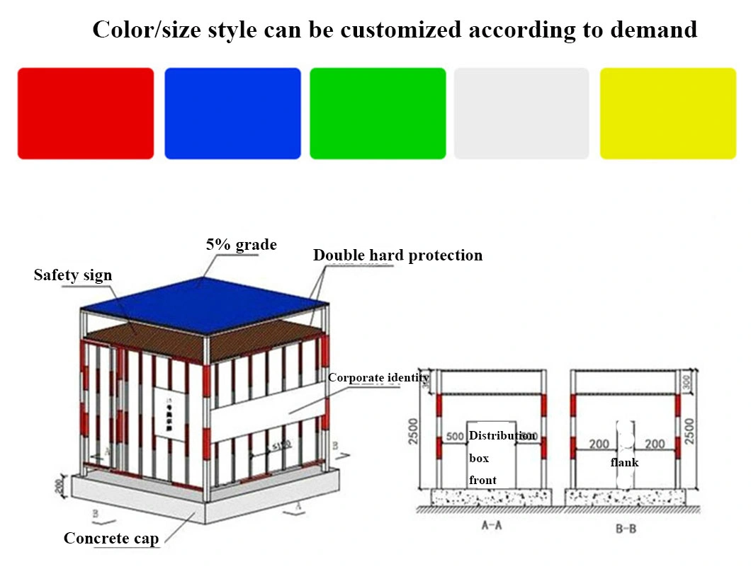 Cc Site Processing Steel Bar Shed Manufacturers Standardized Refreshment Workers Rest Area Movable Refreshment Kiosk