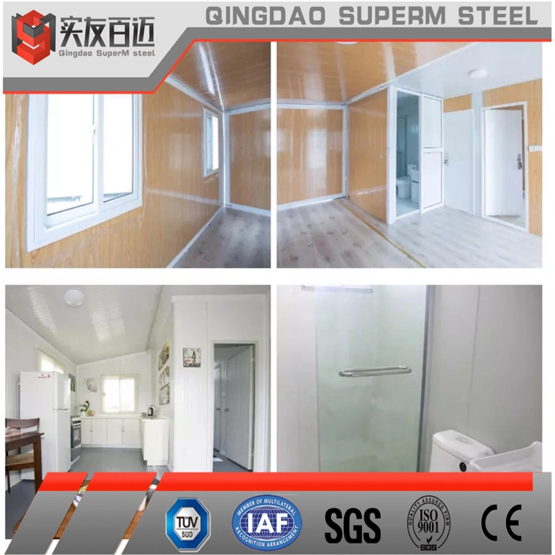 International Standard Customized Container Homes Residentieal Foldable Container Tiny Houses with Doors and Windows