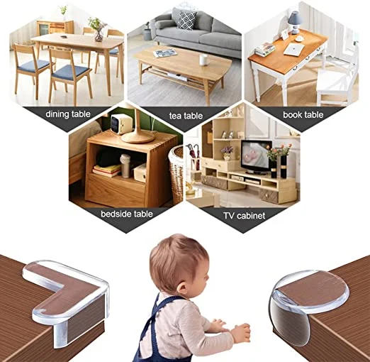 Baby Safety Luminous Silicone Protector Table Corner Edge Protection Cover Electric Socket Children Anticollision Guards