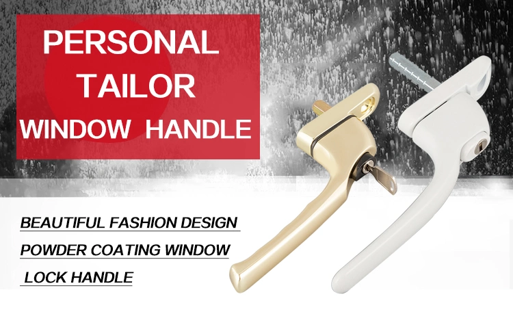 Plastic Aluminum Casement Stainless Steel Color Zinc Alloy Window Handle