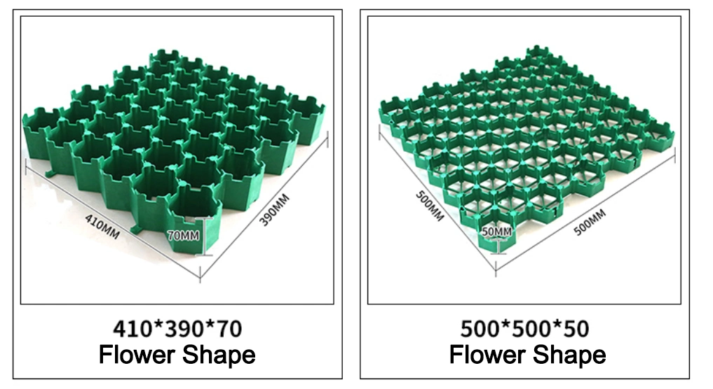 Plastic Grass Paver Plastic Gravel Stabilizer Grid