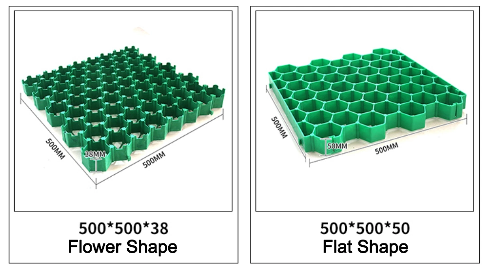 Plastic Grass Paver Plastic Gravel Stabilizer Grid