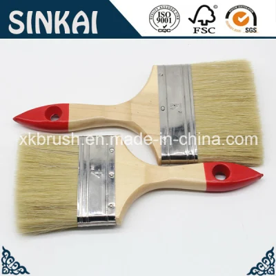 Synthetic Painting Brushes with Natural Bristle Mixed Filament