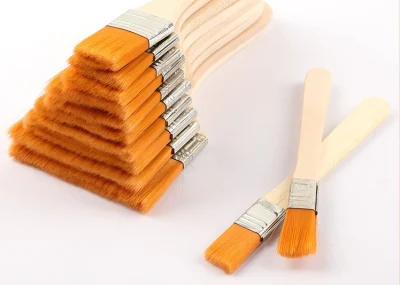 Nylon Wool Board Wooden Handle Art Children&prime; S Oil Painting Brush