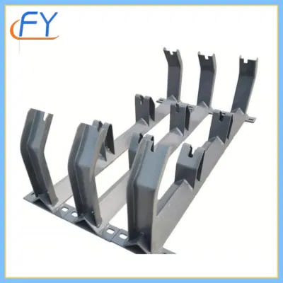 Painting Iron Roller Belt Conveyor Idler Bracket Adjustable Paint Roller Frame of Industries Components
