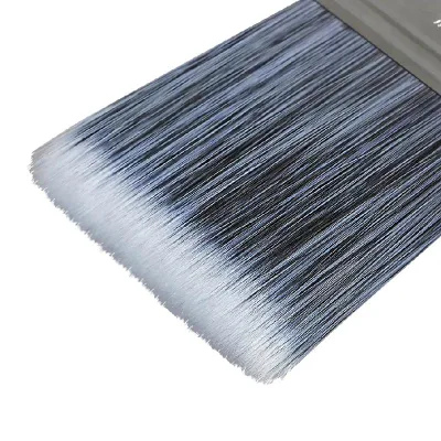 Premium Synthetic Filament Paint Brushes with Long Wooden Handle