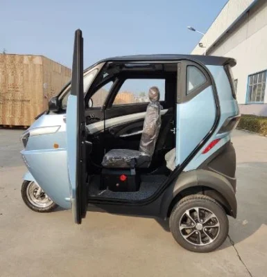 Low-Speed Electric Vehicle Old Man Happy Car Wholesale Urban Electric Car EEC Certification Fully Enclosed High Performance Auto Car
