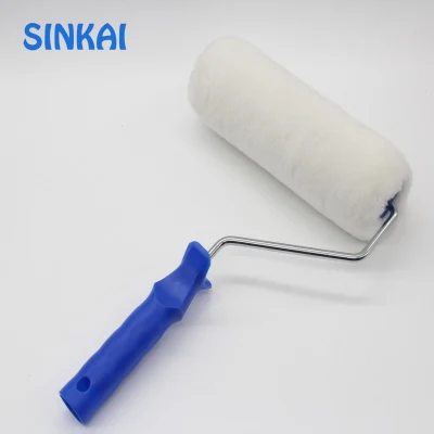 Factory Direct EU Style Microfiber Fabric Plastic Handle Paint Roller