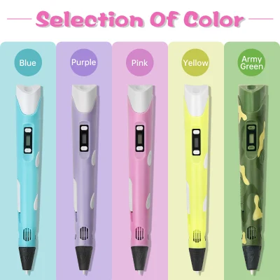 New 3D Printing Pen Children&prime; S Genuine Three-Dimensional Pen Painting Pen Set Multifunctional Graffiti Painting Brush DIY