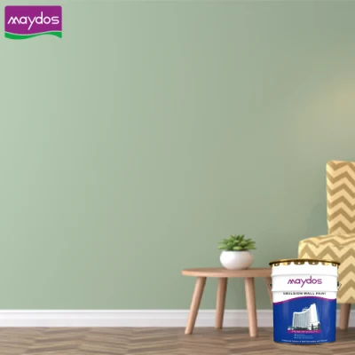 Superior Odorless Non-Lead Interior Wall Design Emulsion White Paint for Plaster