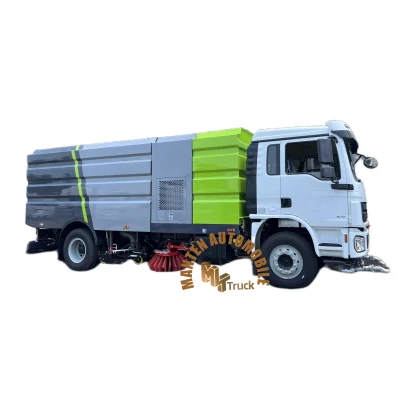 Shacman Vacuum Road Sweeper Truck, 8cbm Street Cleaner Truck for Sale