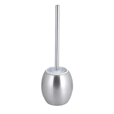 Bathroom Free Standing Toilet Paper Holder Silicon Toilet Brush with Slim Holder