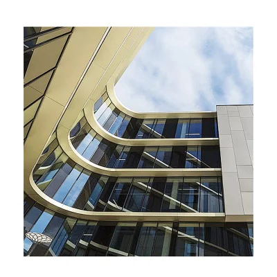 Outdoor Wall Panels Facade Acm Exterior Panels OEM Curtain Wall Aluminium Composite