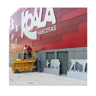 Outdoor Wall Panels Facade Acm Exterior Panels OEM Curtain Wall Aluminium Composite