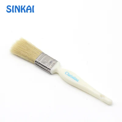 Good Elasticity Wood Handle Bristle Painting Brush