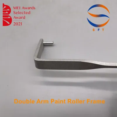 Double Arm Paint Roller Frames with Threaded Plastic Handle