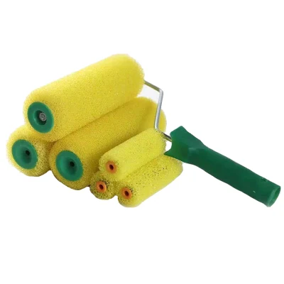 Plastic Handle Rubber Paint Roller for Wall