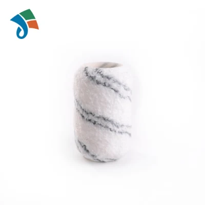 Light Gray Double Stripe Household Mini Microfiber Paint Roller Cover
