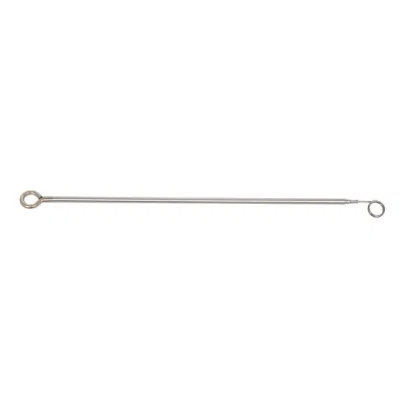 Custom Length Stainless Steel Round Extension Telescopic Pole with Ring