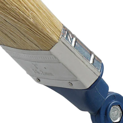 Adjustable Paint Brush for Corner Blended Bristle Plastic Handle Paint Brush