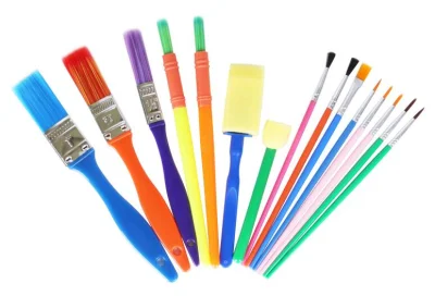 Sponge Seal Brush for Children Early Education DIY Graffiti Rubbing Brush Sponge Art Tool Brush
