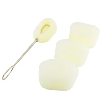 Soap Dispensing Replaceable Head Dish Cleaning Sponge Bottle Brush