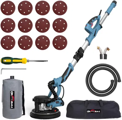 New-Long/Short Reach-Foldable/Extension Pole-Electric Drywall Sander/Wall Polishing/Polisher Machine-Power Tools