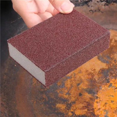 Hosehold Cleaning Emery Sponge Magic Wipe Large Dishwashing Brush Remove Stains, Scale, Wash Pots