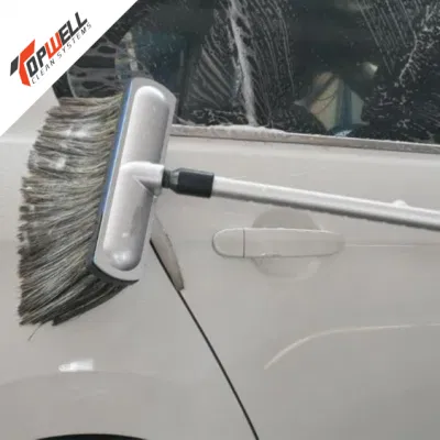 Hog Hair Car Wash Brush Auto Exterior Long Handle Brush
