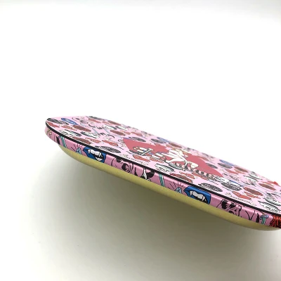 Bros Pink Metal Smoking Rolling Tray with Magnet Cover