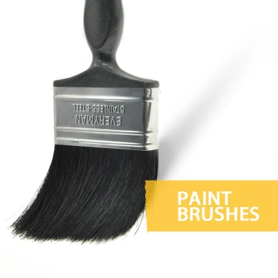 MSN Synthetic Filament Bristle Mixed Plastic Handle Professional Paint Brush