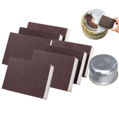 Emery Sponge Magic Wipe Large Dishwashing Brush Rust Removal Knife Sharpener