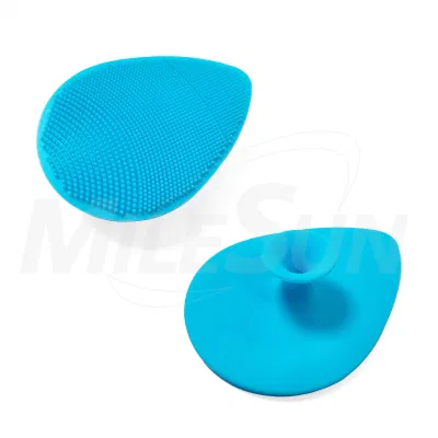 Hot Sale Soft Facial Cleaning Brushes Scrub Silicone Face Washing Massage Cleaner Silicone Scrubber Face Brush