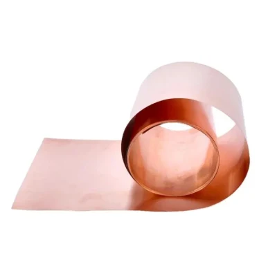 600mm Wide 0.05mm 0.06mm Thick Copper Thin Pure Copper Tape Foil Rolls /Foil Hard Pure in Coil 99.9% Pure Copper Strip Protective Earthing Nickel Weight Copper