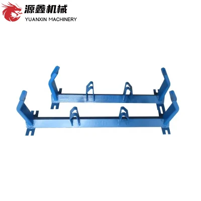Long-Lasting Conveyor Carrier Return Impact Roller Idler Frames for Mining and Coal Industry
